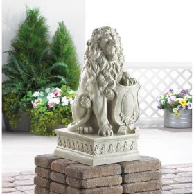 IVORY LION STATUE