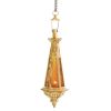 Amber Teardrop Lantern - Stylish Outdoor Lighting for Your Home