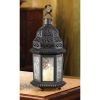 Beautiful Clear Glass Moroccan Lantern for Home Decor