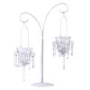 Elegant Mini Chandelier Votive Candle Holder Stand for Home Decor